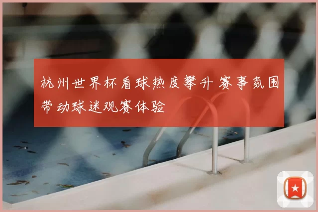 杭州世界杯看球热度攀升 赛事氛围带动球迷观赛体验