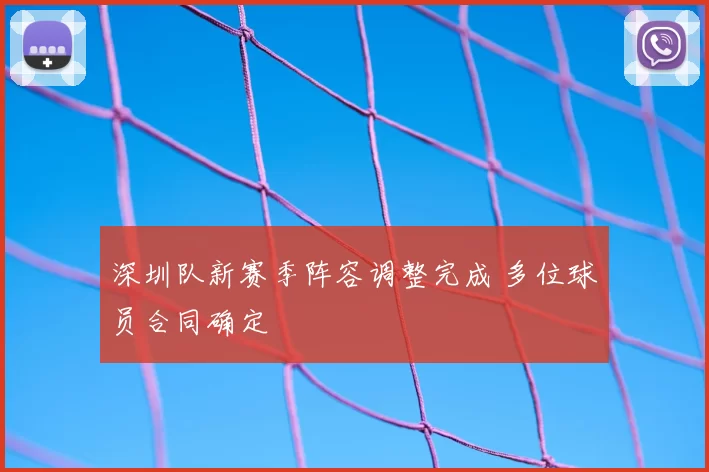 深圳队新赛季阵容调整完成 多位球员合同确定