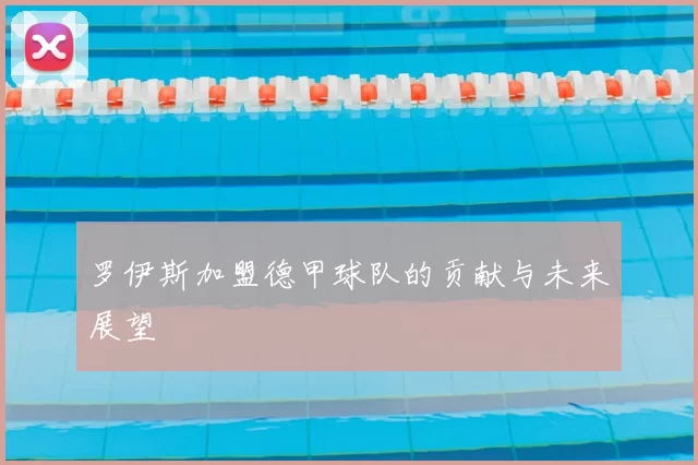 罗伊斯加盟德甲球队的贡献与未来展望