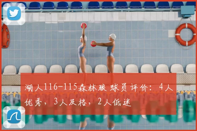 湖人116-115森林狼 球员评价:4人优秀,3人及格,2人低迷