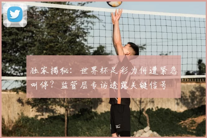 独家揭秘：世界杯足彩为何遭紧急叫停？监管层专访透露关键信号